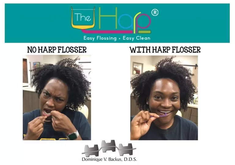 Harp Flosser, Backus Smiles